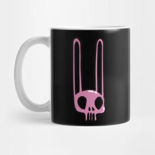 Pink Bunny Skull Mug